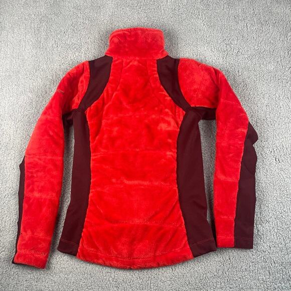 Columbia Women's Small Red Omni Heat Thermal Comfort Long Sleeve Jacket - Picture 12 of 12